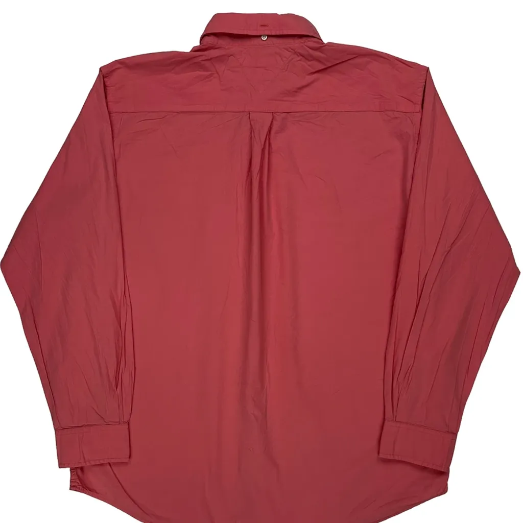Tommy Hilfiger Shirt - XL Red Cotton - Image 7