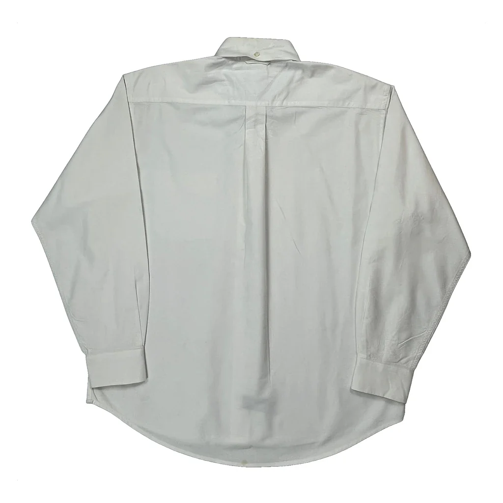 Tommy Hilfiger Shirt - Large White Cotton - Image 2