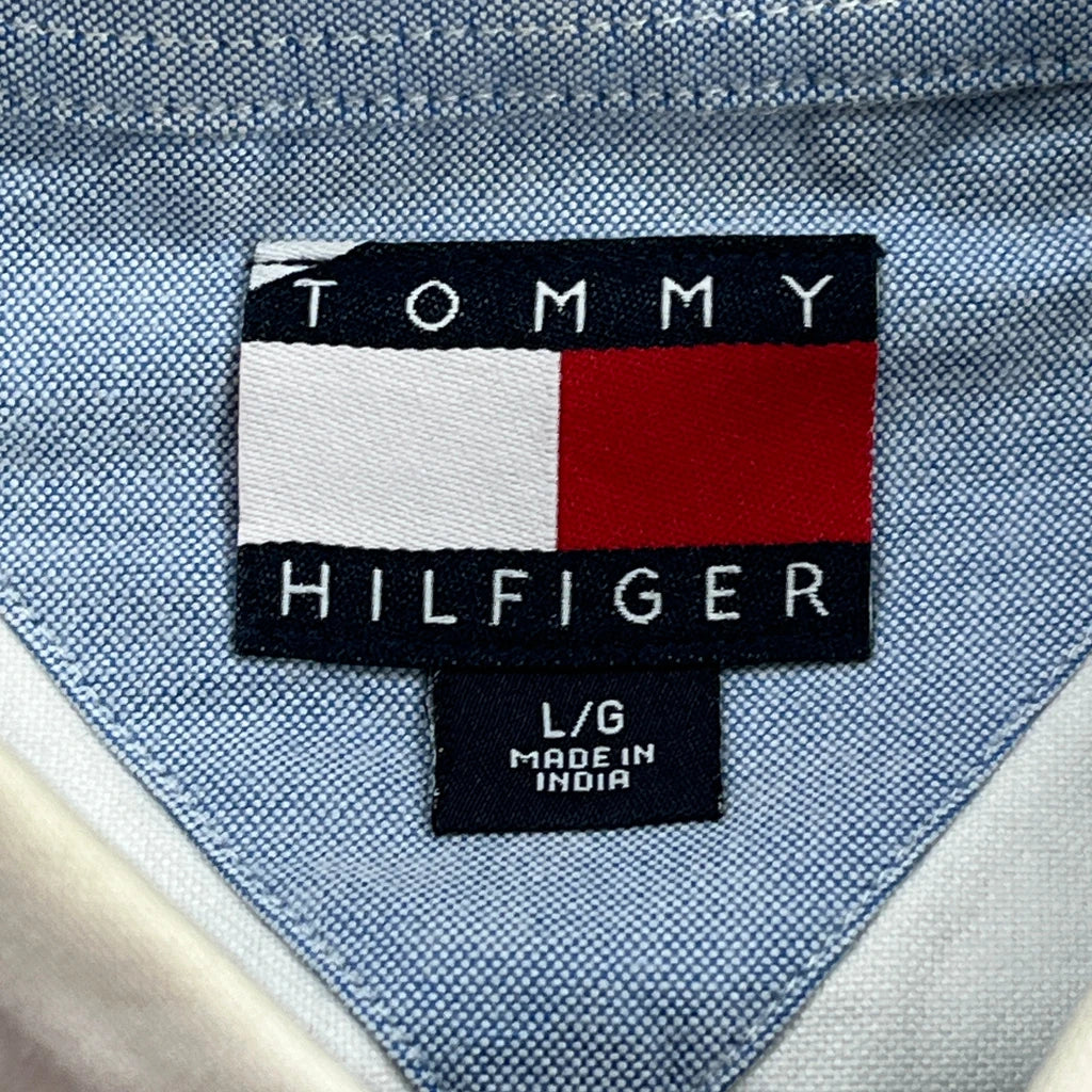 Tommy Hilfiger Shirt - Large White Cotton - Image 3