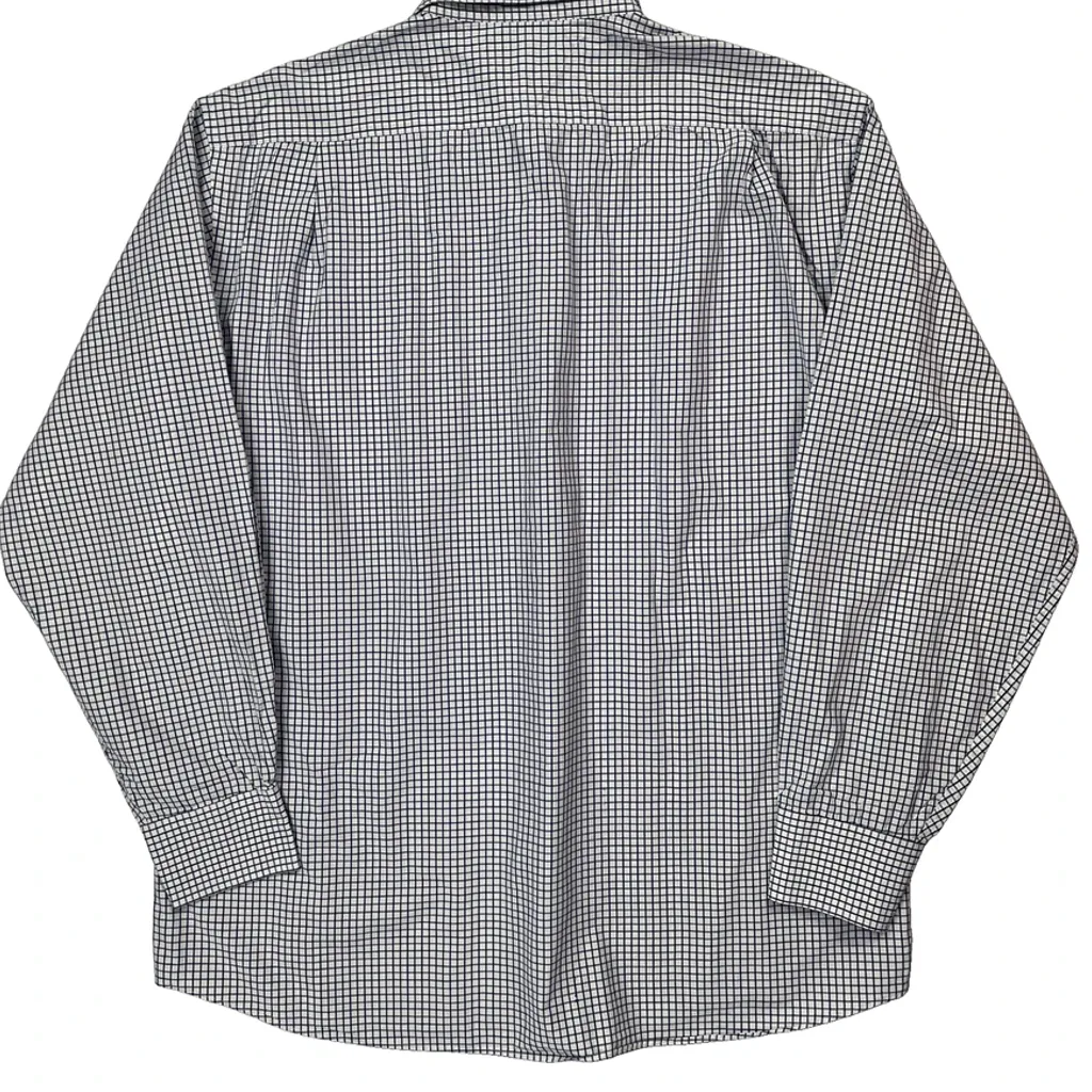 Tommy Hilfiger Checked Shirt - Large White Cotton - Image 7
