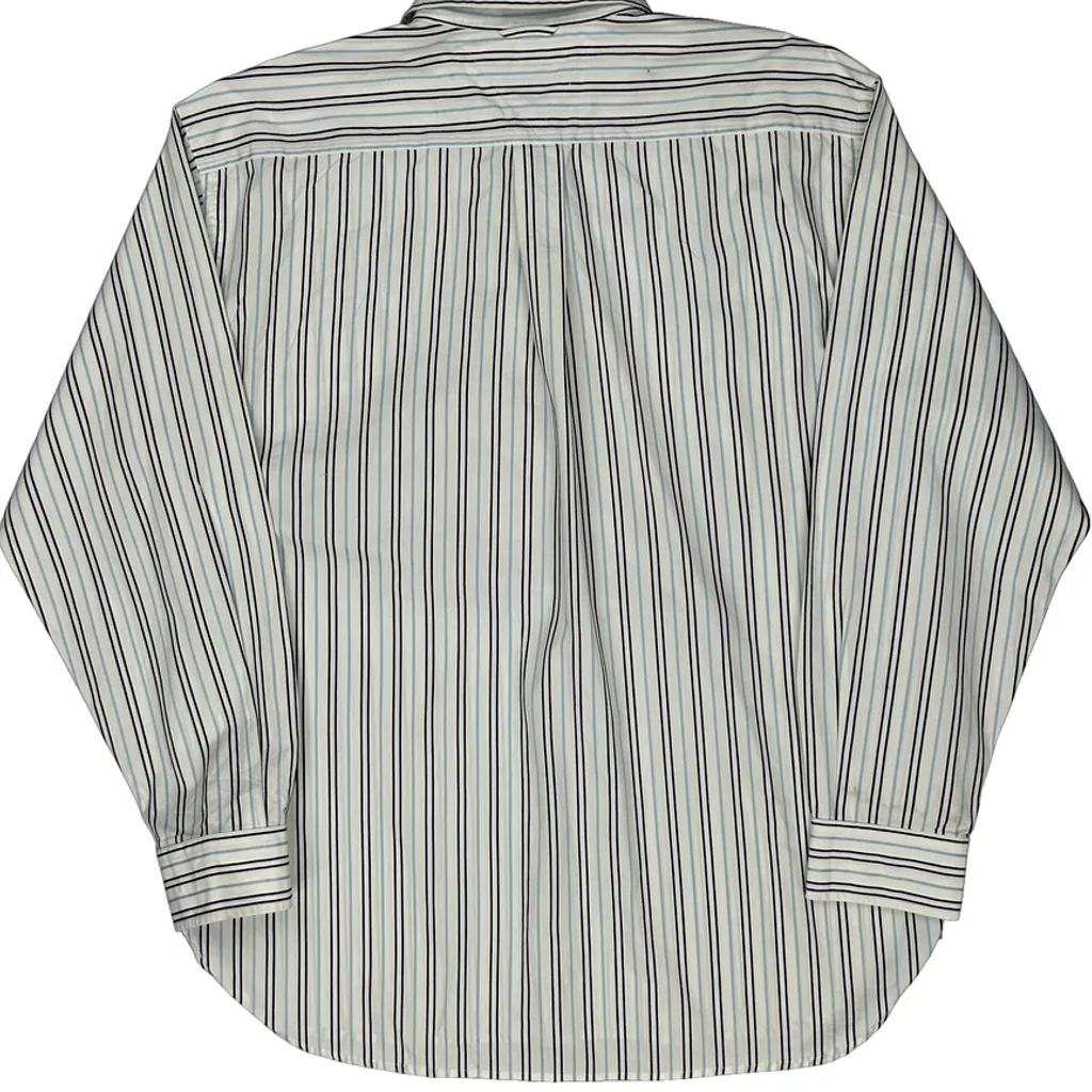 Tommy Hilfiger Striped Shirt - Large White Cotton - Image 6