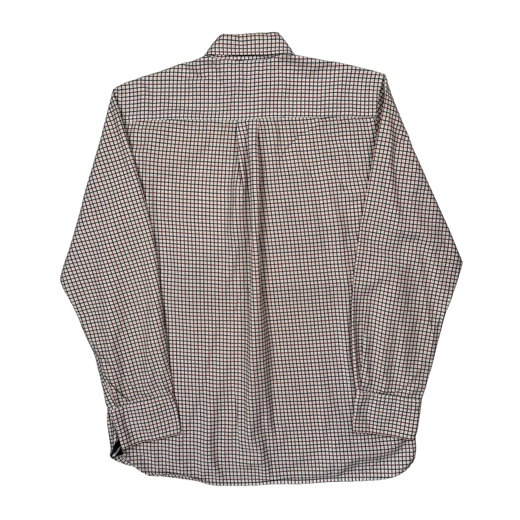 Tommy Hilfiger Checked Shirt - Large White Cotton - Image 2
