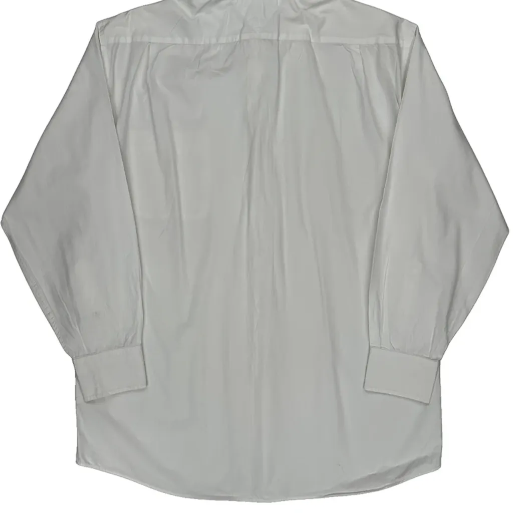 Tommy Hilfiger Shirt - Large White Cotton - Image 7