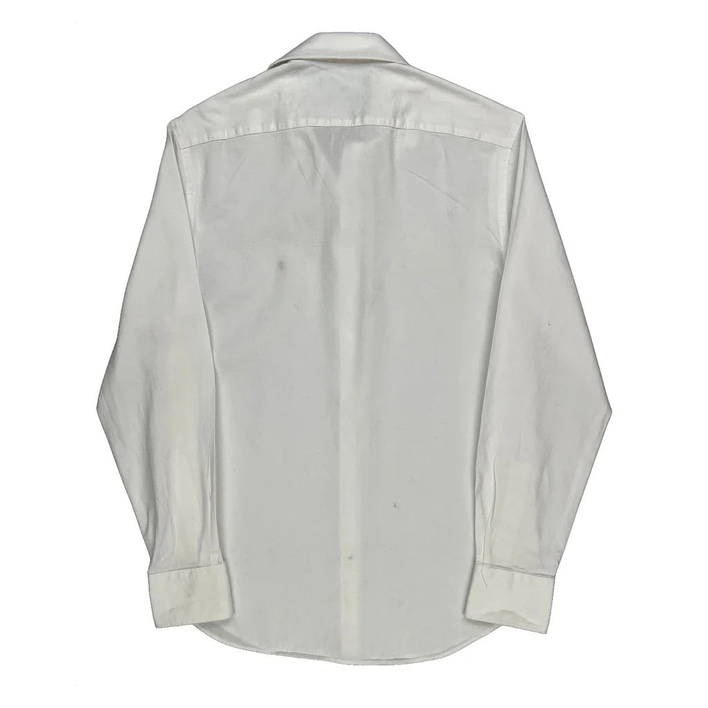 Tommy Hilfiger Slim Fit Shirt - Medium White Cotton - Image 2