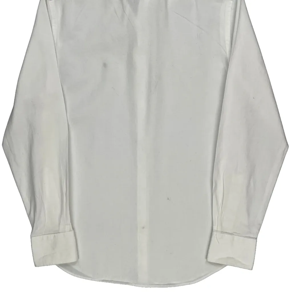 Tommy Hilfiger Slim Fit Shirt - Medium White Cotton - Image 6