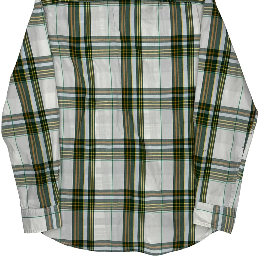 Tommy Hilfiger Checked Shirt - Medium White Cotton - Image 7