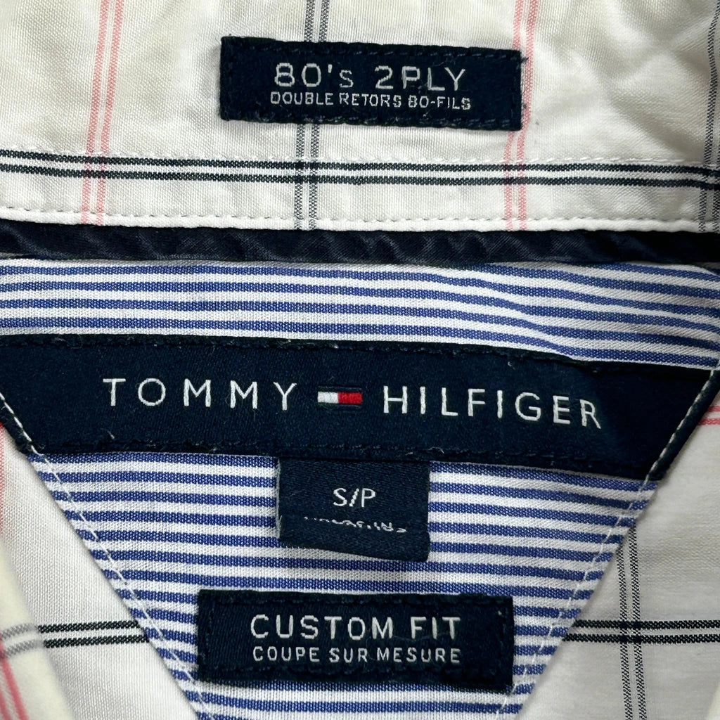 Tommy Hilfiger Shirt - Small White Cotton - Image 3