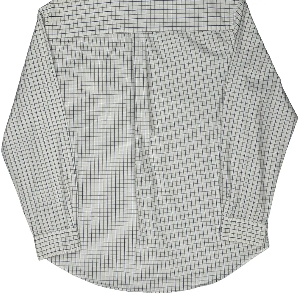 Tommy Hilfiger Checked Shirt - XL White Cotton - Image 7