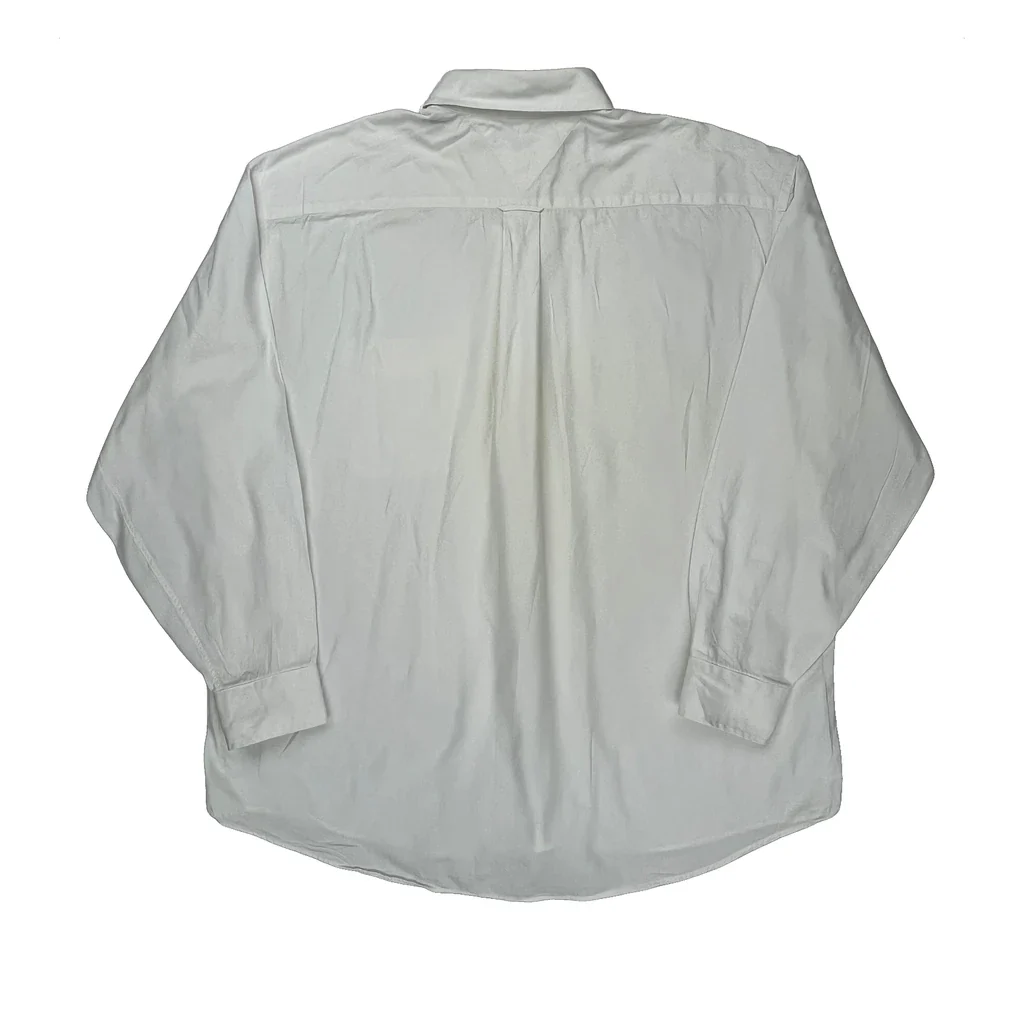 Tommy Hilfiger Shirt - XL White Cotton - Image 2