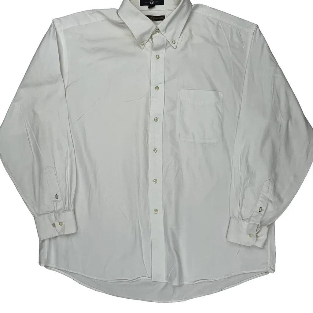 Tommy Hilfiger Shirt - XL White Cotton - Image 4