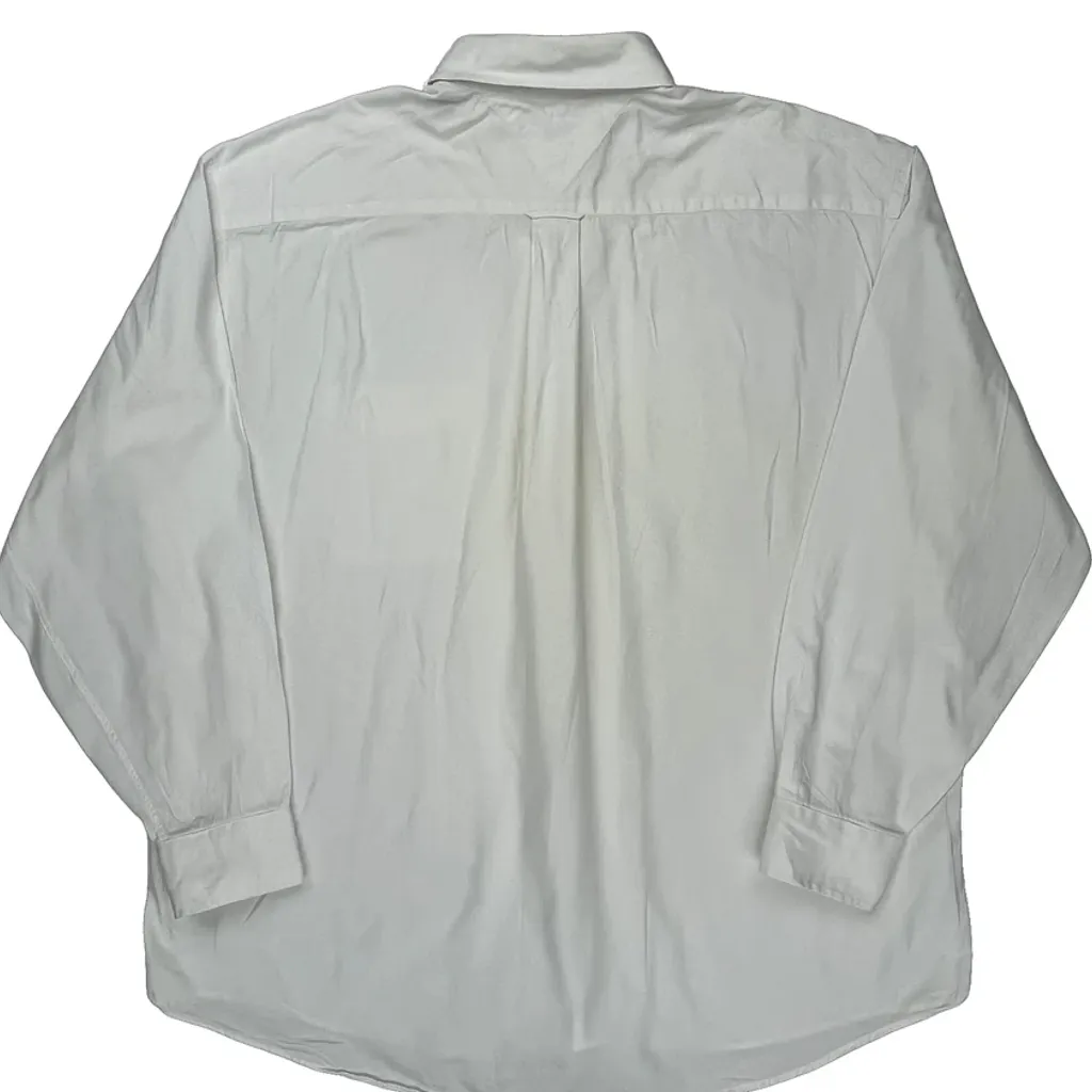Tommy Hilfiger Shirt - XL White Cotton - Image 6