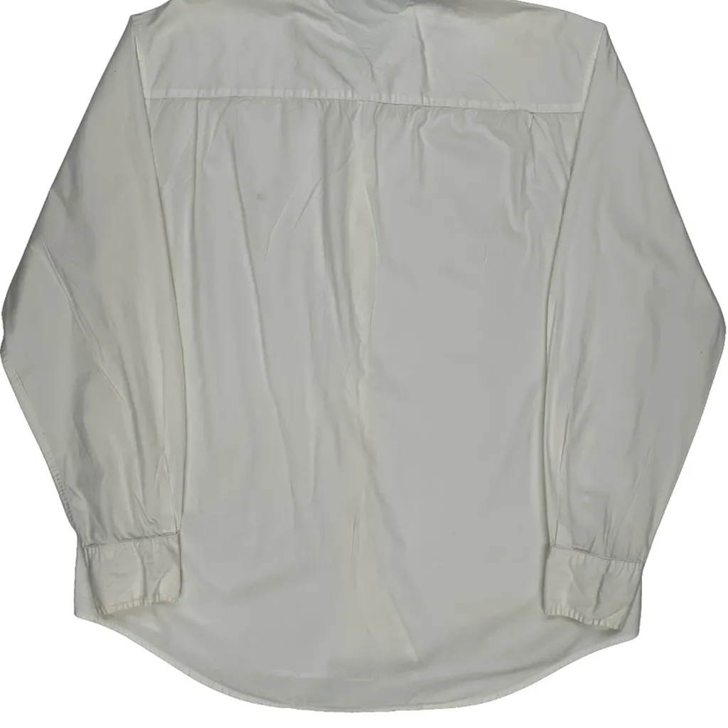 Tommy Hilfiger Shirt - XL White Cotton - Image 7