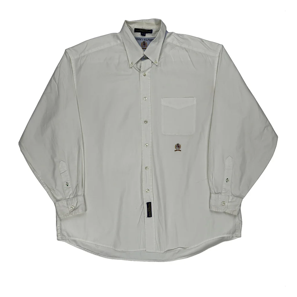 Tommy Hilfiger Shirt - XL White Cotton