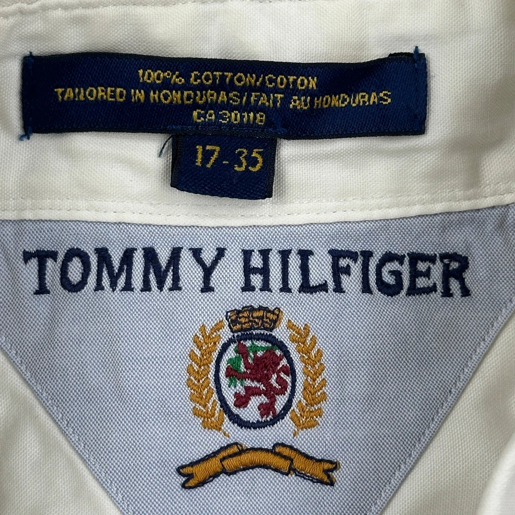 Tommy Hilfiger Shirt - XL White Cotton - Image 3