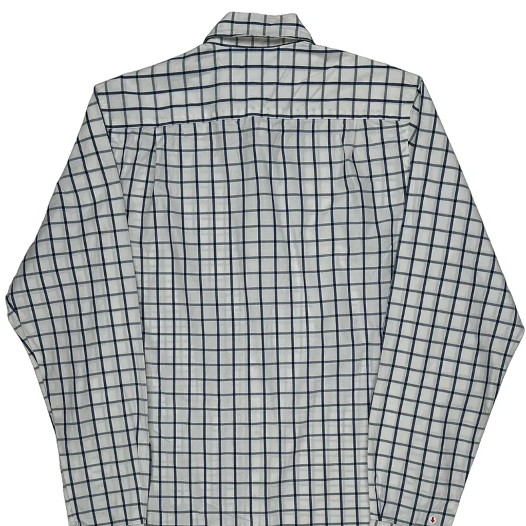 Tommy Hilfiger Checked Shirt - XS White Cotton - Image 8
