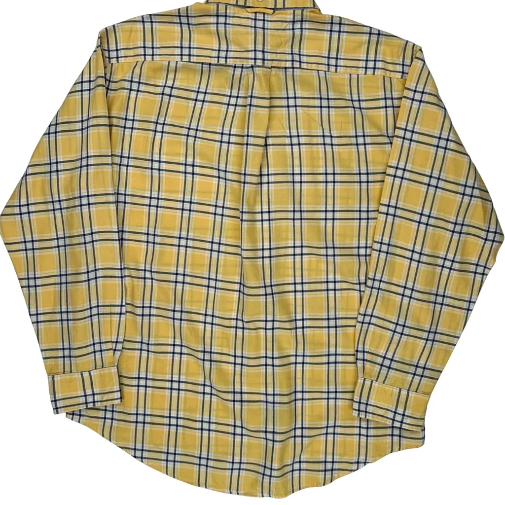 Tommy Hilfiger Checked Shirt - Large Yellow Cotton - Image 7