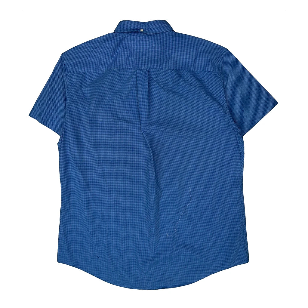 Tommy Hilfiger Short Sleeve Shirt - XL Blue Cotton - Image 2