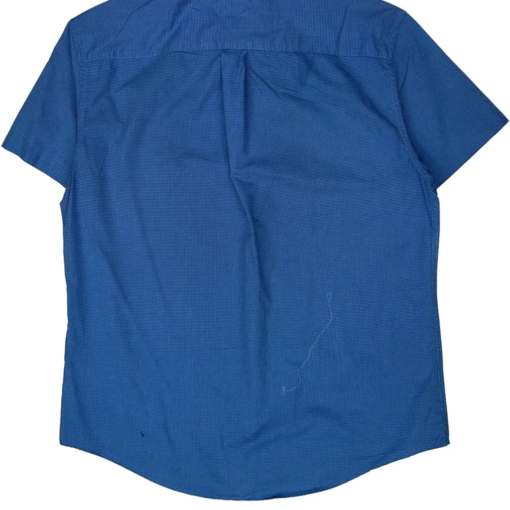 Tommy Hilfiger Short Sleeve Shirt - XL Blue Cotton - Image 6