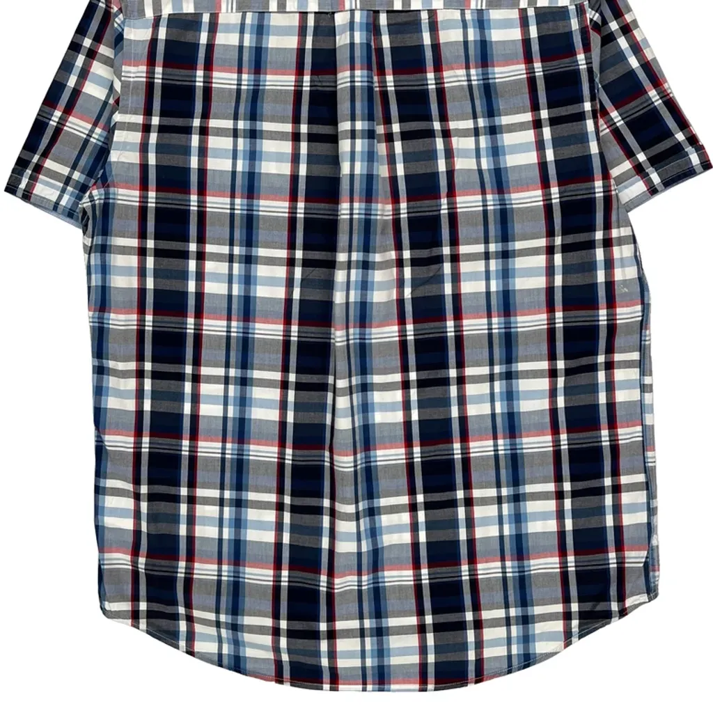 Tommy Hilfiger Checked Short Sleeve Shirt - Large Multicoloured Cotton - Image 7