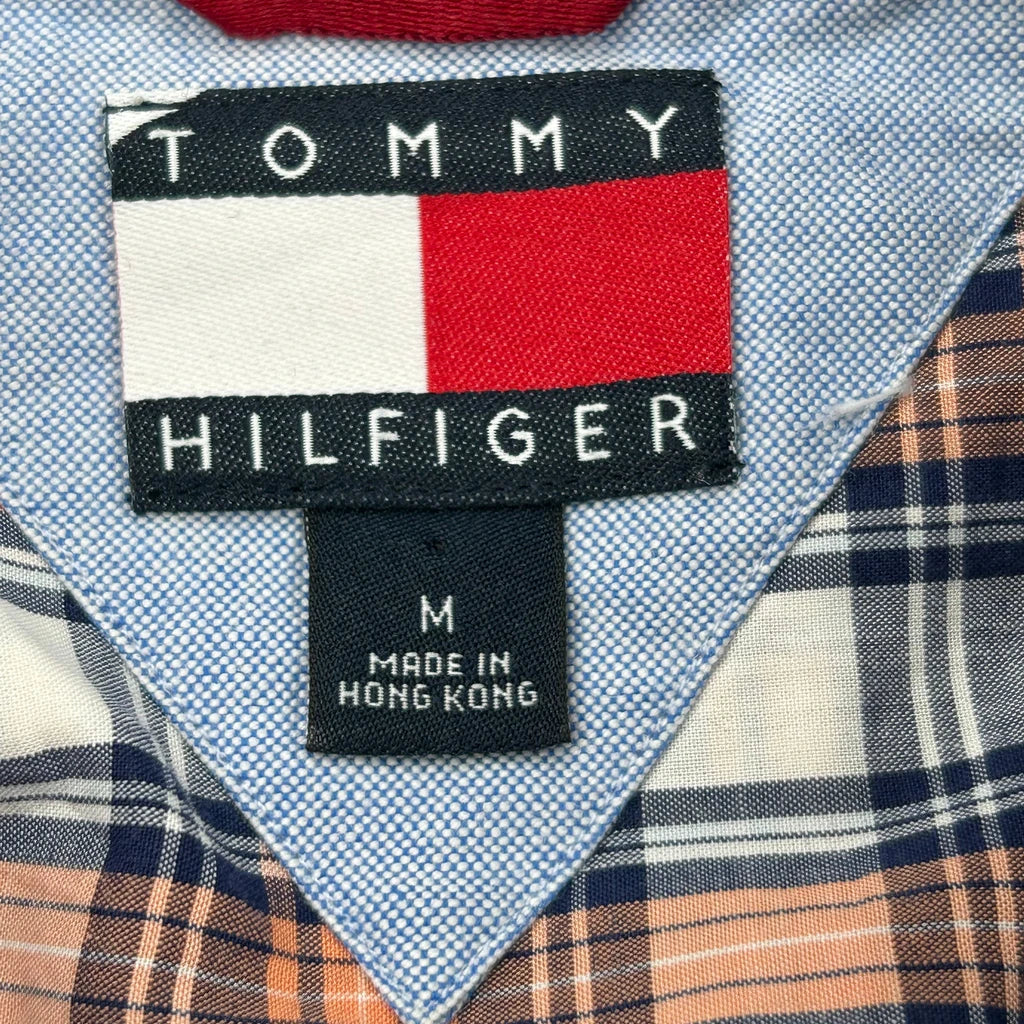 Tommy Hilfiger Checked Short Sleeve Shirt - Medium Multicoloured Cotton - Image 3