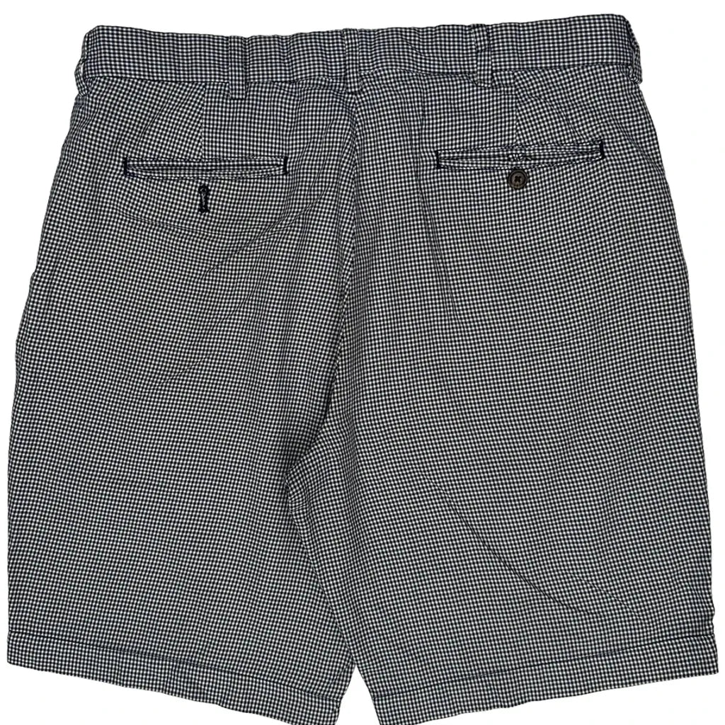 Tommy Hilfiger Checked Shorts - 34W 9L Black & White Cotton - Image 6