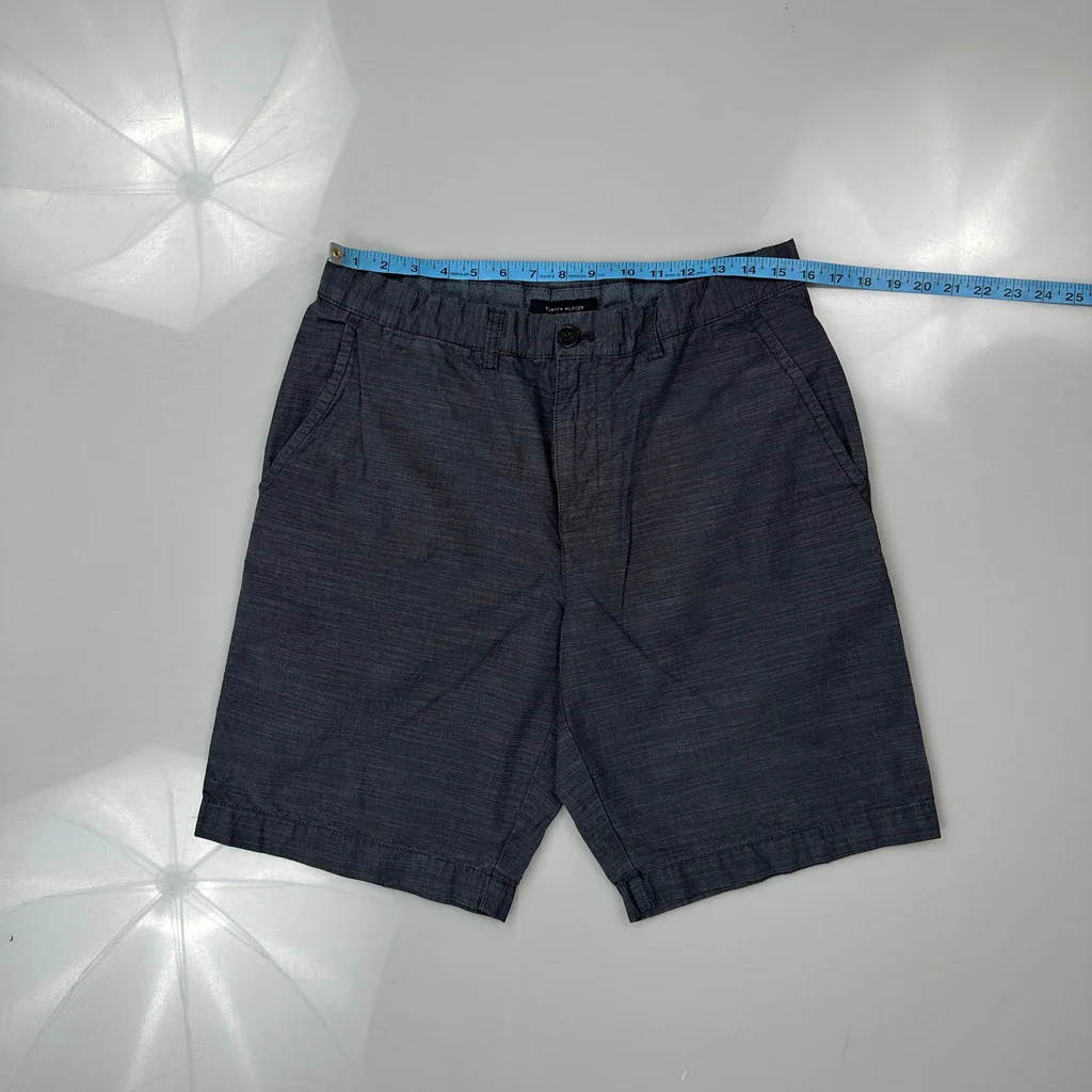 Tommy Hilfiger Shorts - 32W 10L Grey Cotton - Image 3