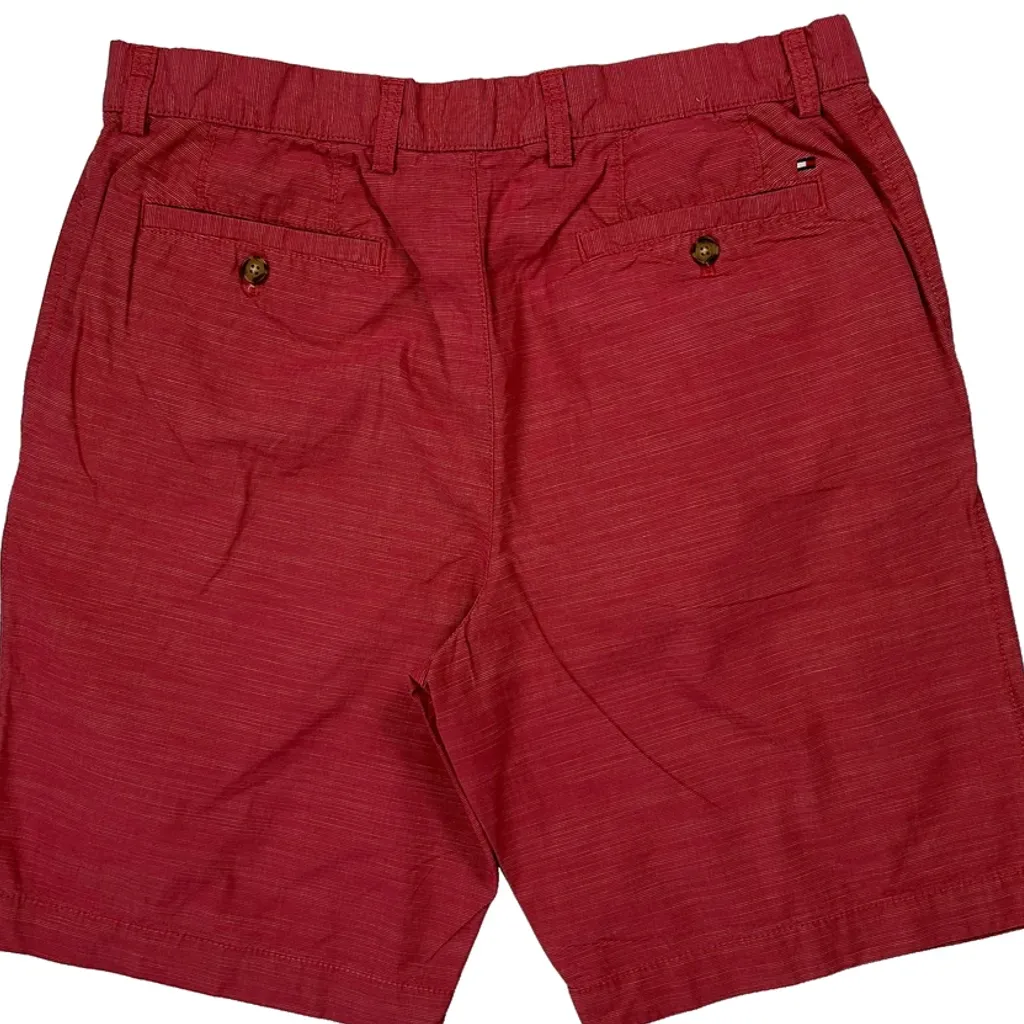 Tommy Hilfiger Shorts - 33W 10L Red Cotton - Image 6