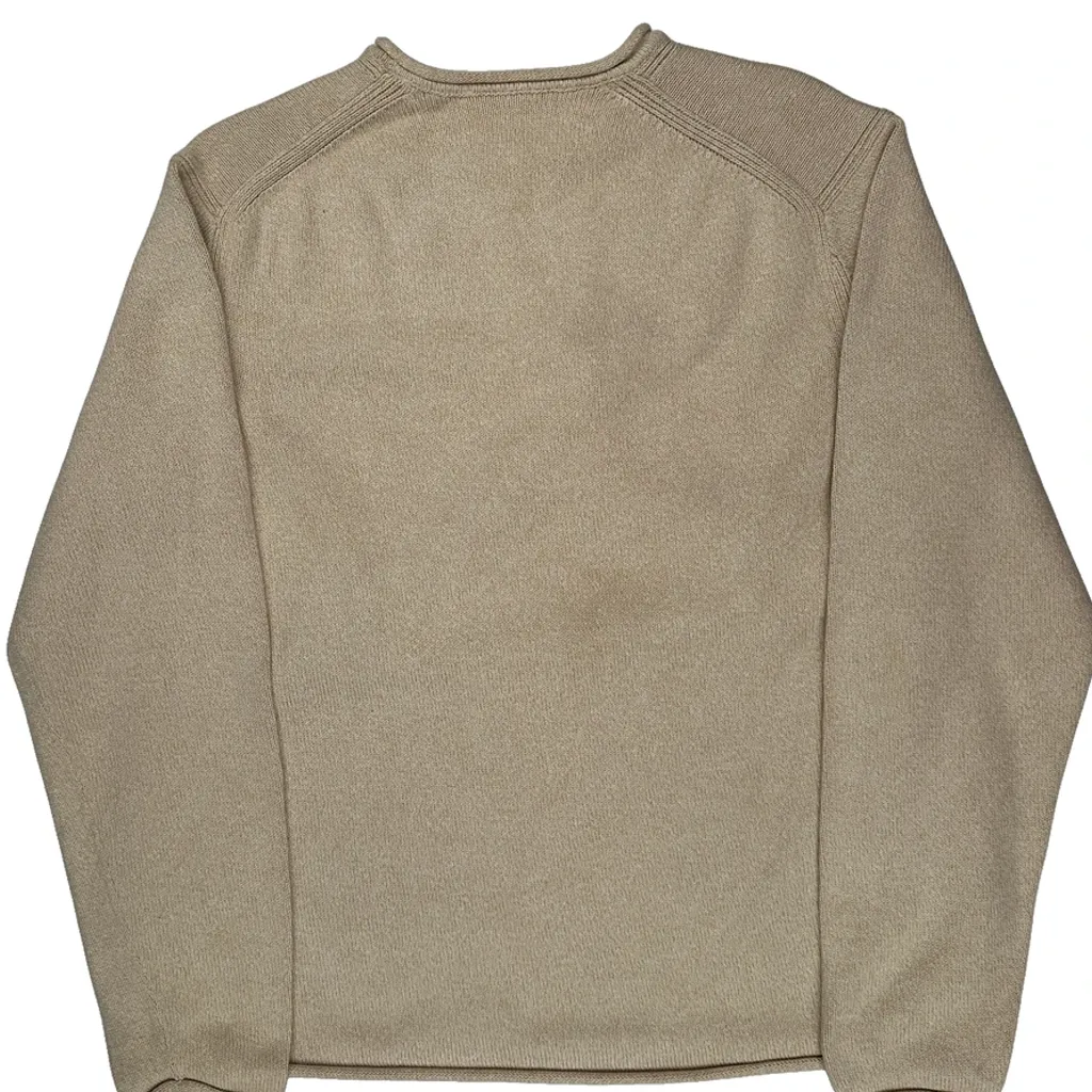 Tommy Hilfiger Sweater - Large Beige Cotton - Image 6