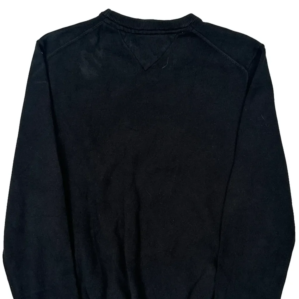 Tommy Hilfiger Sweater - Small Black Cotton - Image 6
