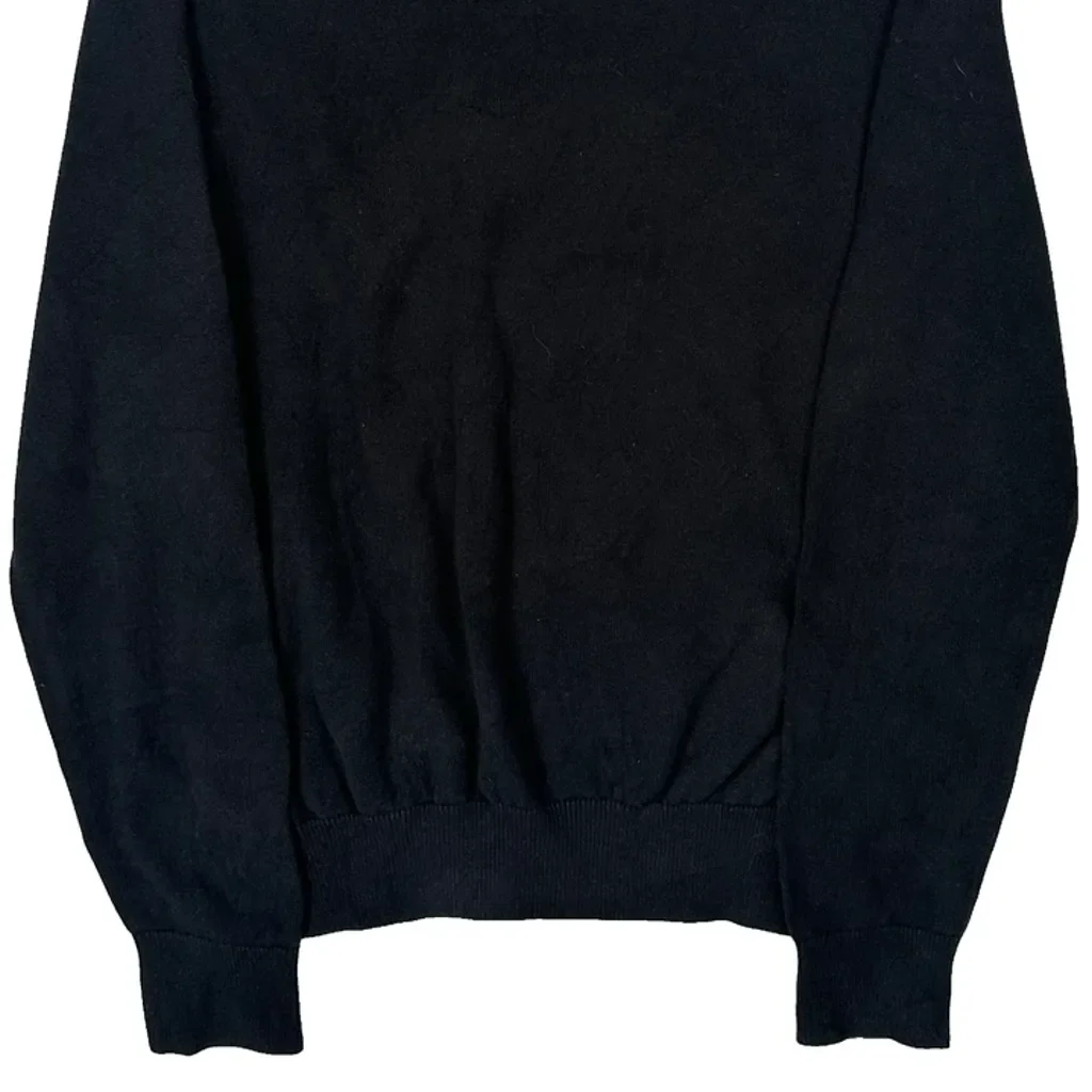 Tommy Hilfiger Sweater - Small Black Cotton - Image 7