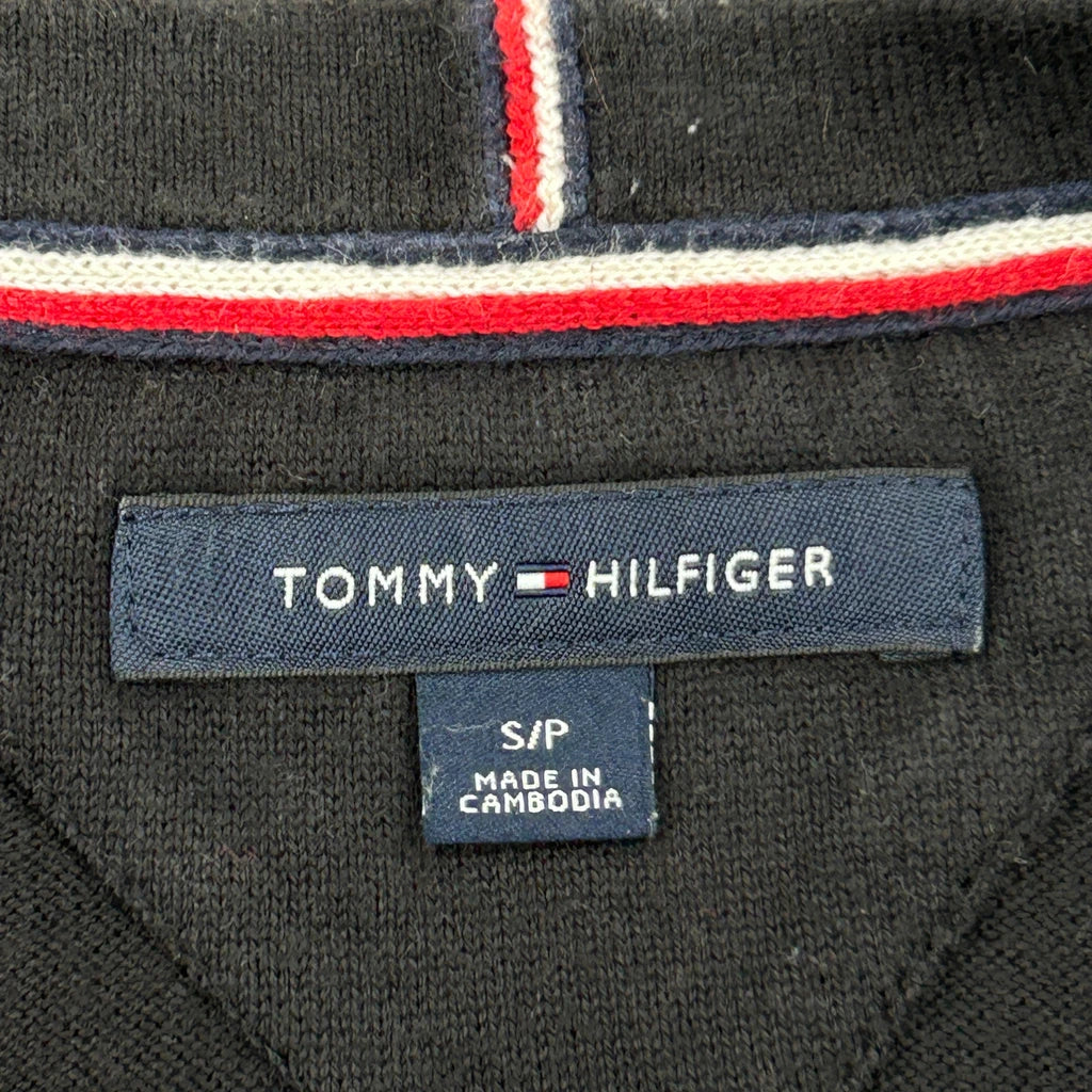 Tommy Hilfiger Sweater - Small Black Cotton - Image 3
