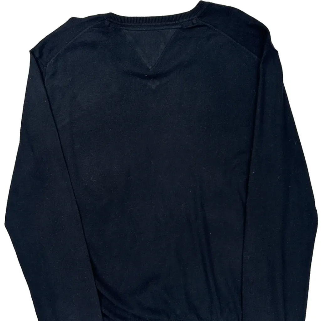 Tommy Hilfiger Sweater - XL Black Cotton Blend - Image 6