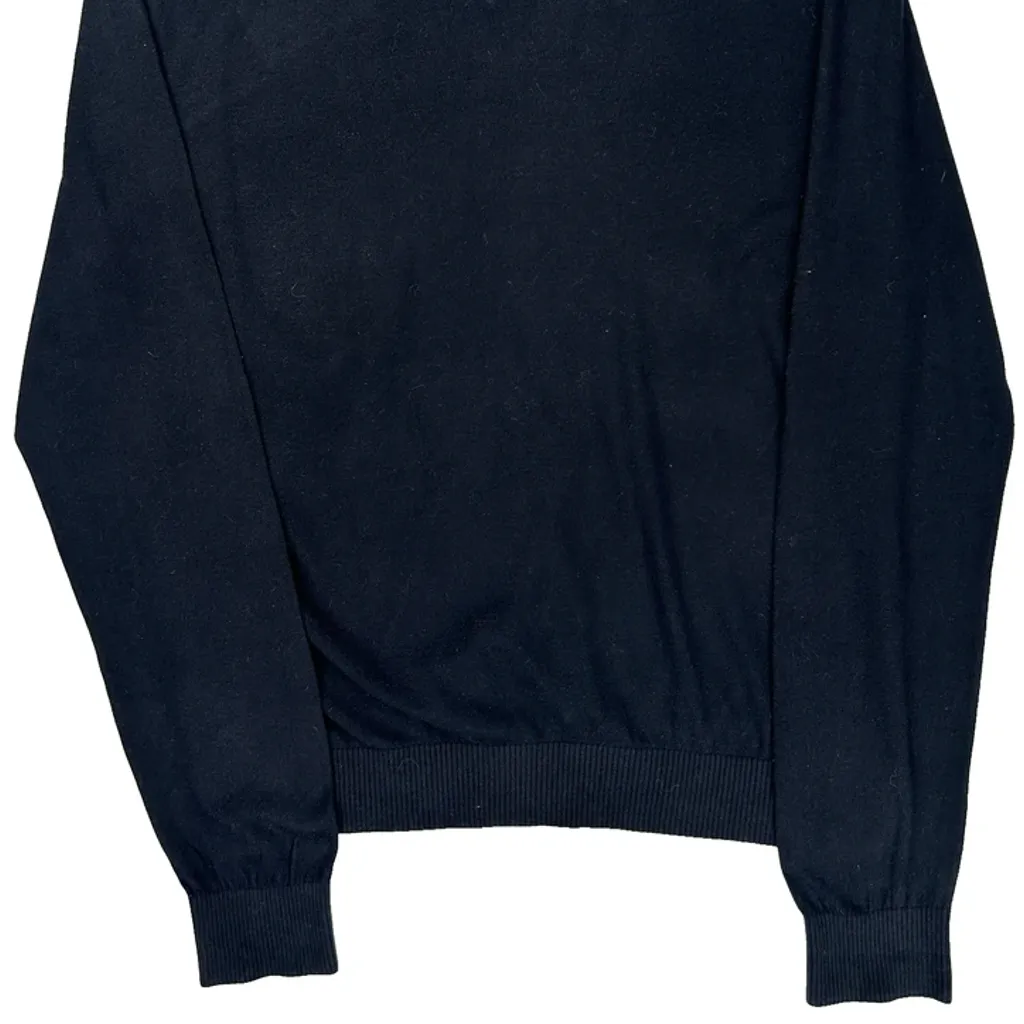 Tommy Hilfiger Sweater - XL Black Cotton Blend - Image 7
