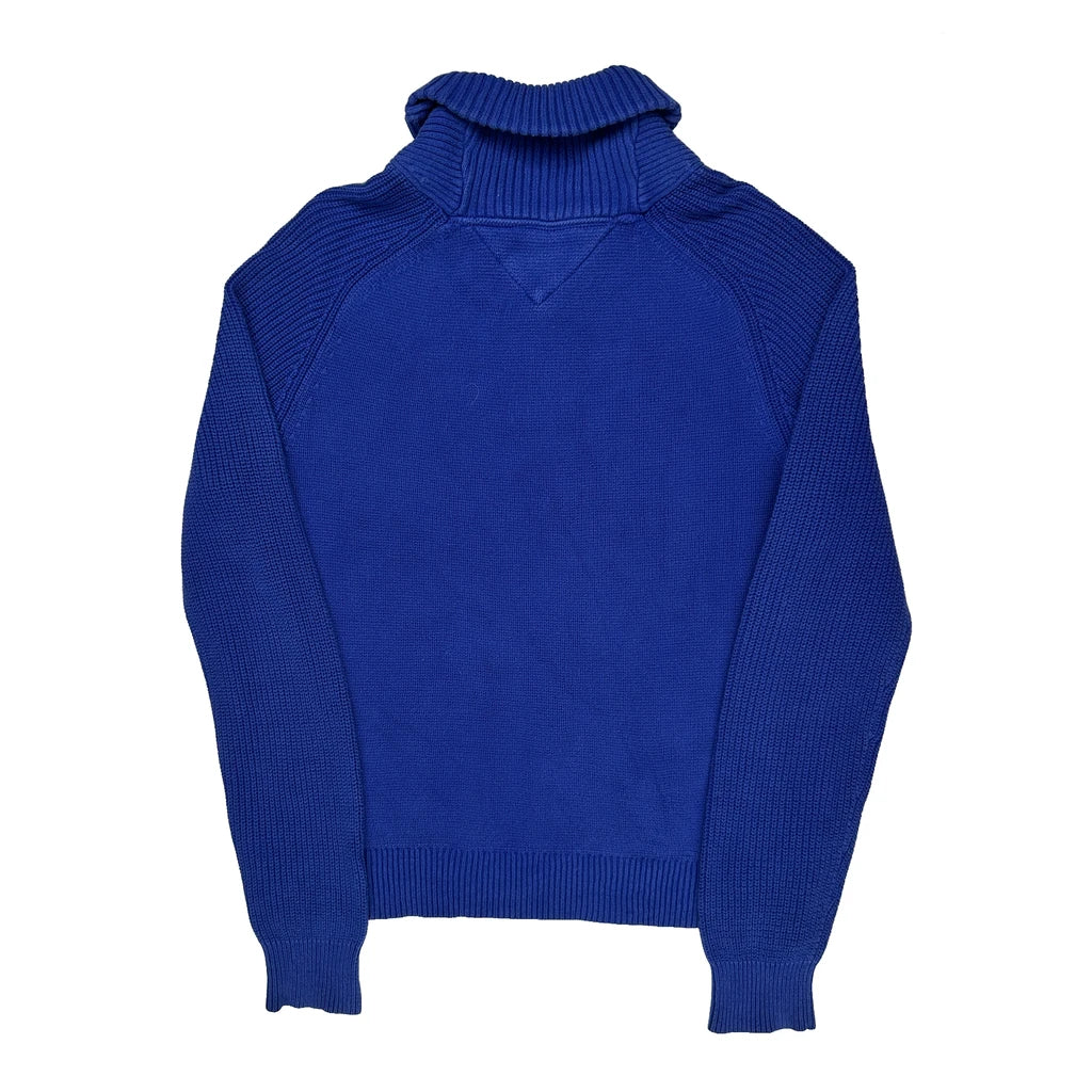 Tommy Hilfiger Sweater - Medium Blue Cotton - Image 2