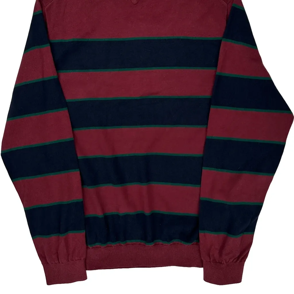 Tommy Hilfiger Sweater - Large Burgundy Cotton - Image 7