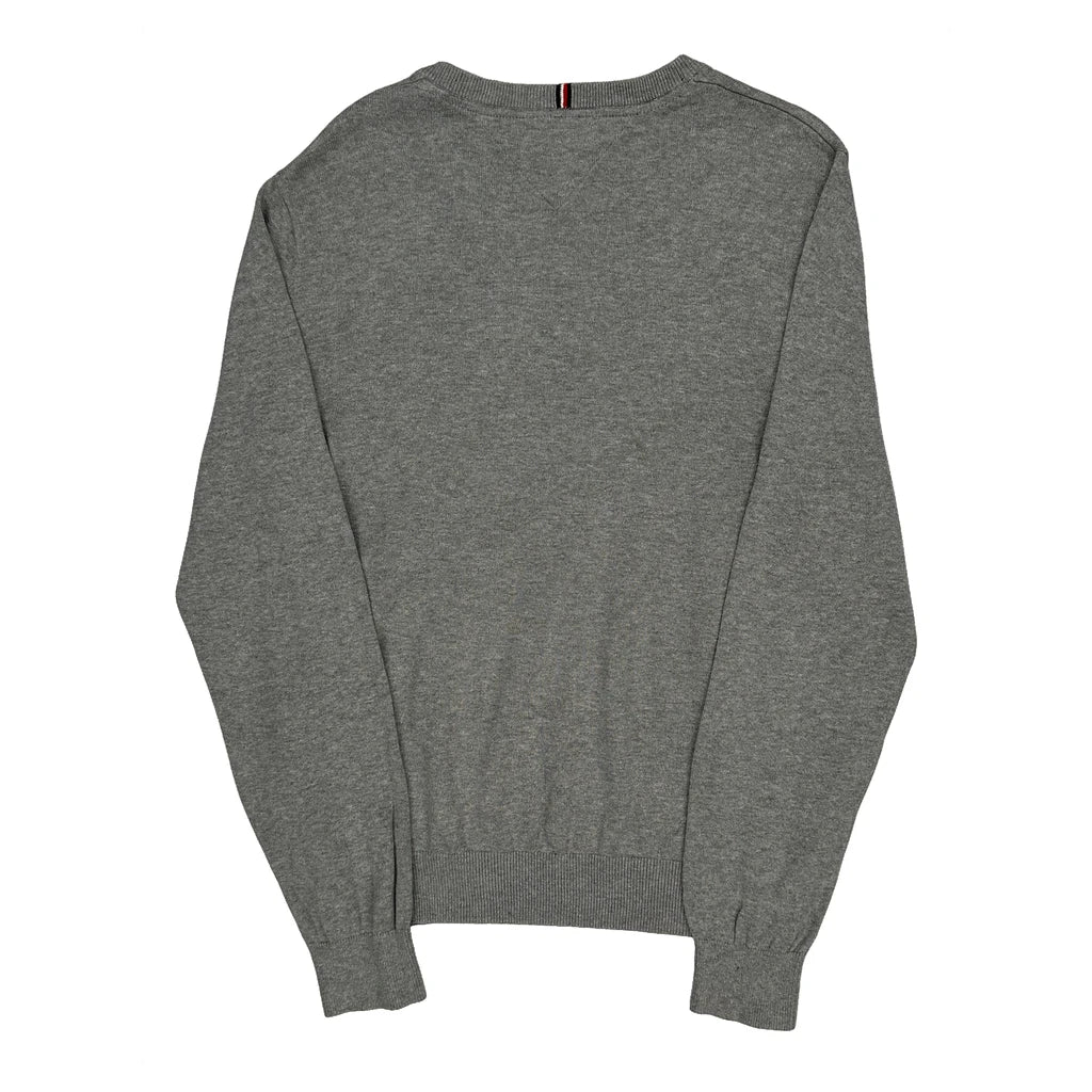 Tommy Hilfiger Sweater - Medium Gray Cotton - Image 2