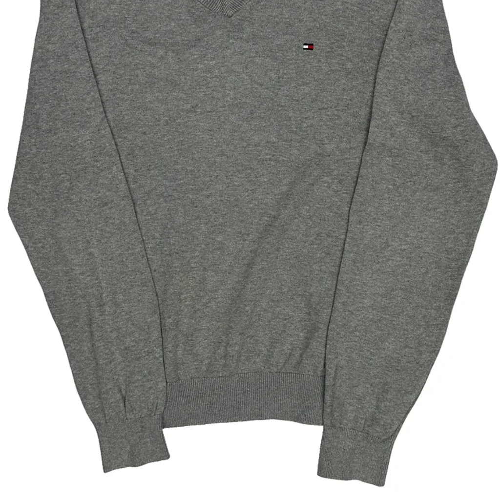 Tommy Hilfiger Sweater - Medium Gray Cotton - Image 5
