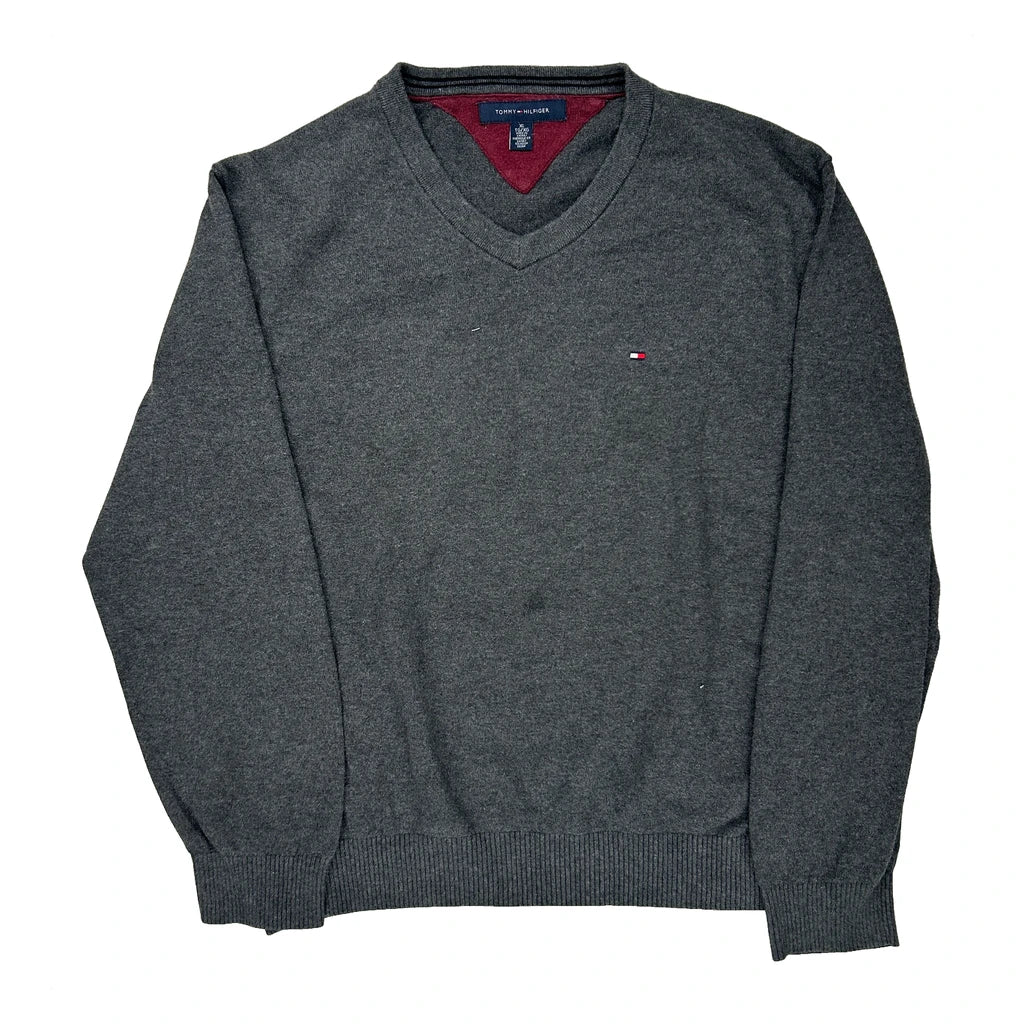 Tommy Hilfiger Sweater - XL Gray Cotton