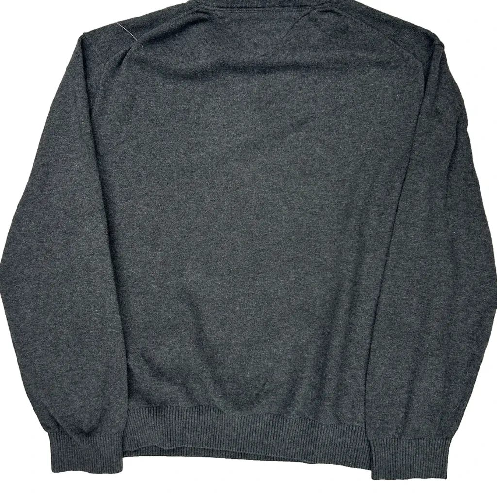 Tommy Hilfiger Sweater - XL Gray Cotton - Image 6