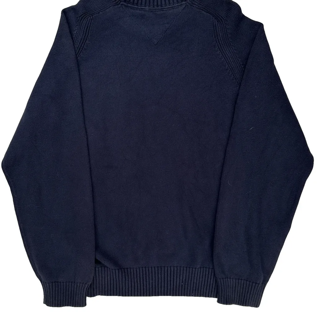 Tommy Hilfiger Sweater - XL Navy Cotton - Image 6
