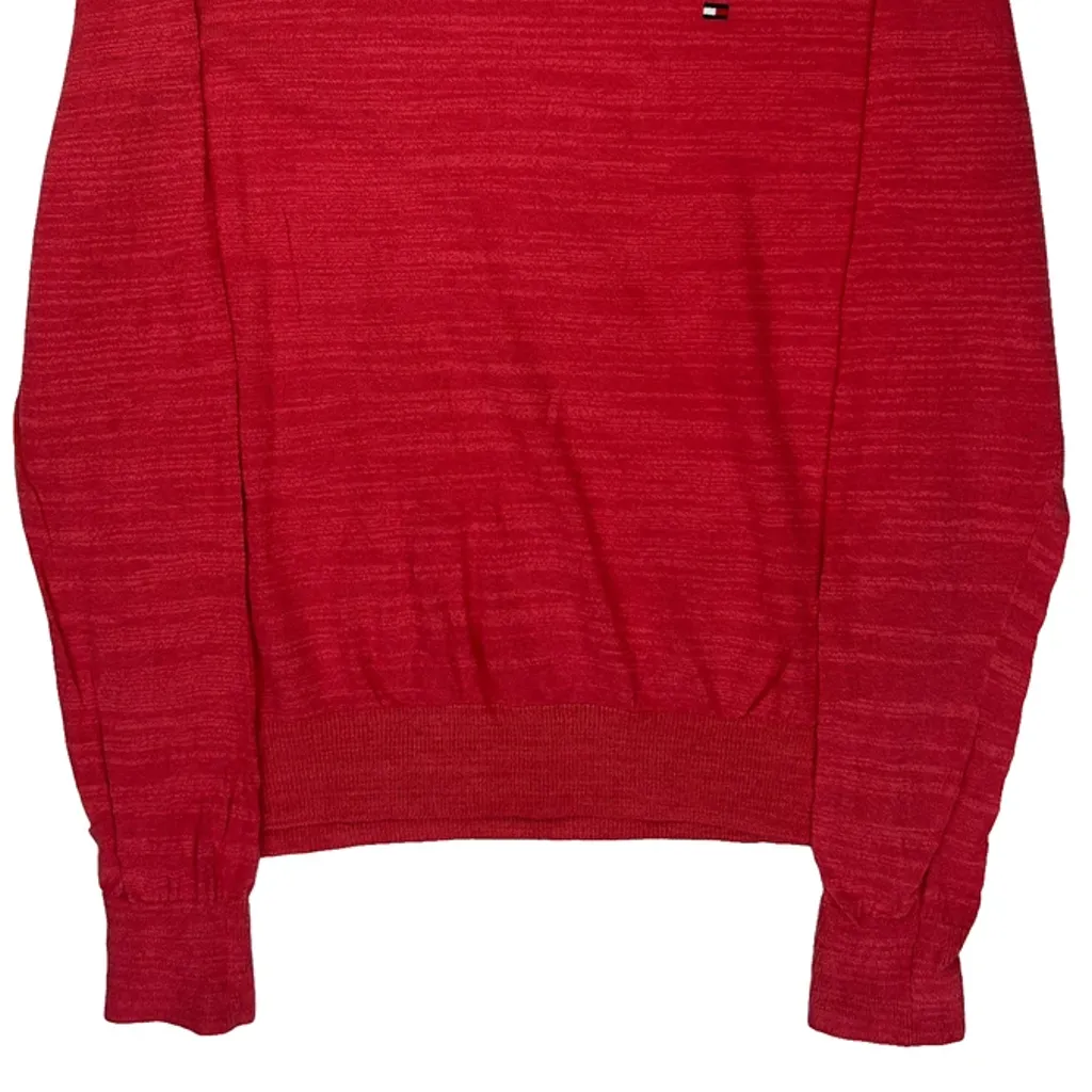 Tommy Hilfiger Sweater - Small Red Cotton - Image 4
