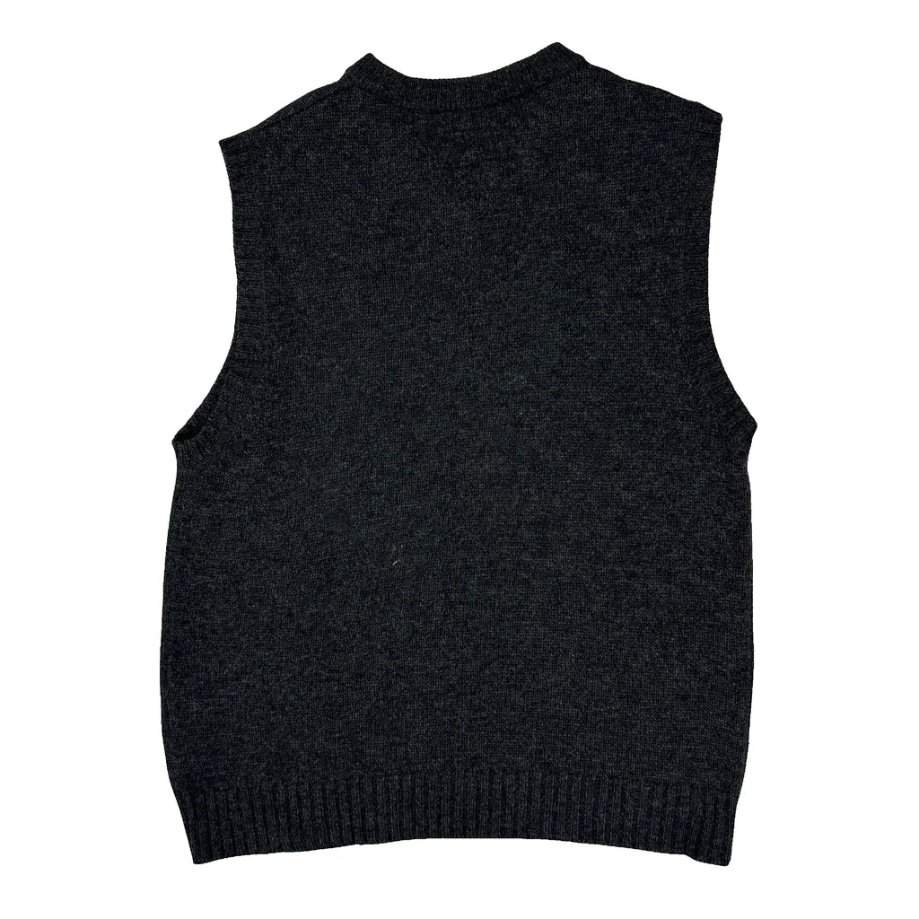 Tommy Hilfiger Sweater Vest - Medium Grey Wool - Image 2