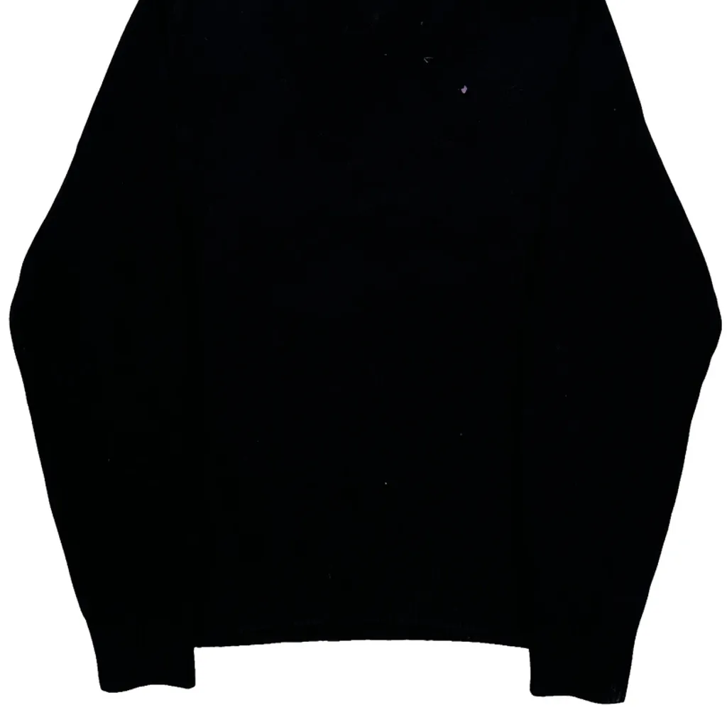 Tommy Hilfiger Sweater - Medium Black Cotton - Image 7