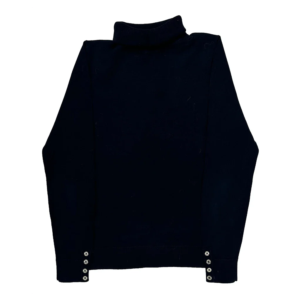 Tommy Hilfiger Sweater - Small Black Cotton