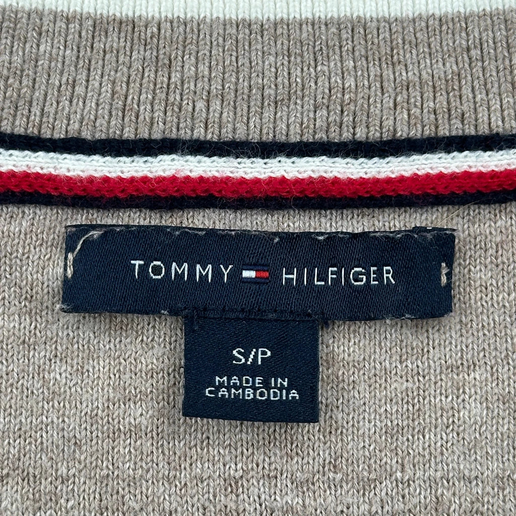 Tommy Hilfiger Sweater - Small Brown Cotton - Image 3