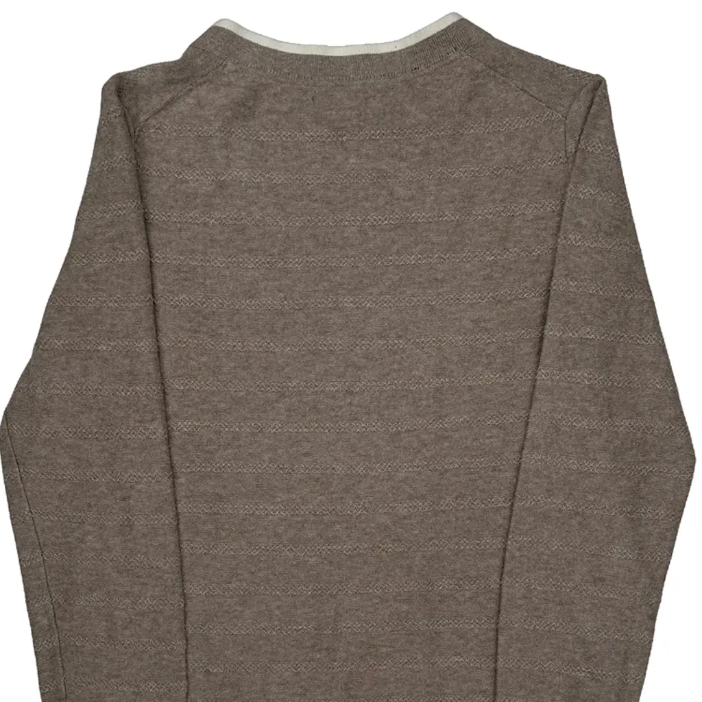 Tommy Hilfiger Sweater - Small Brown Cotton - Image 6