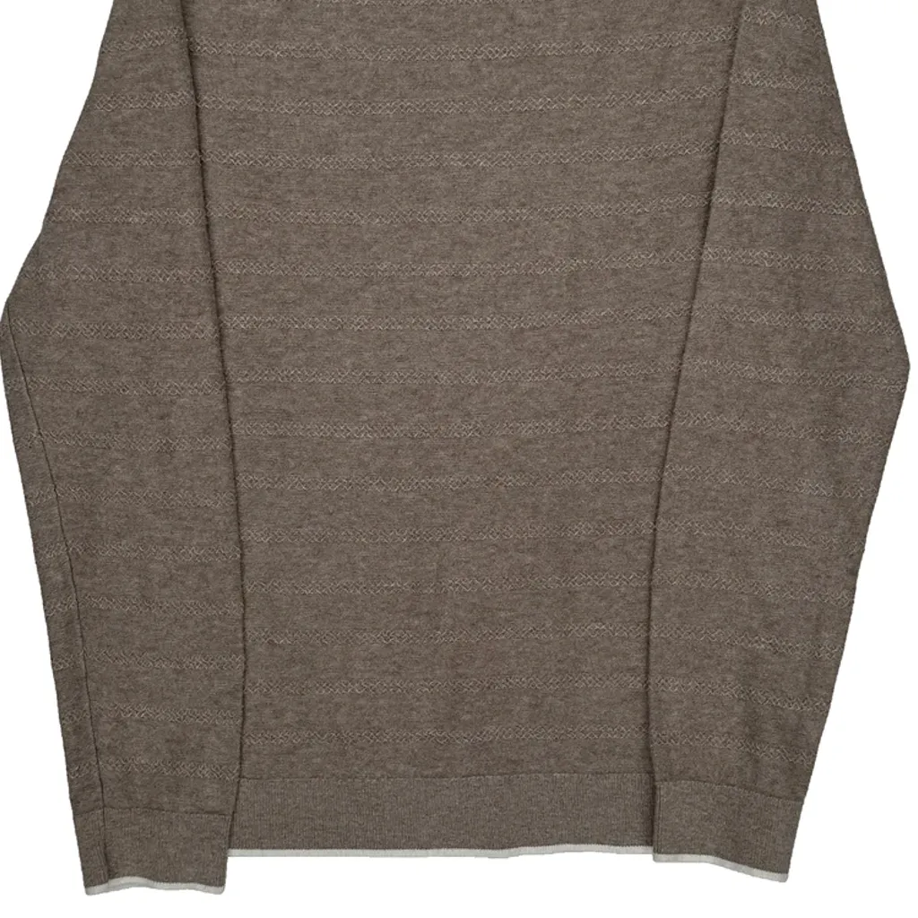 Tommy Hilfiger Sweater - Small Brown Cotton - Image 7