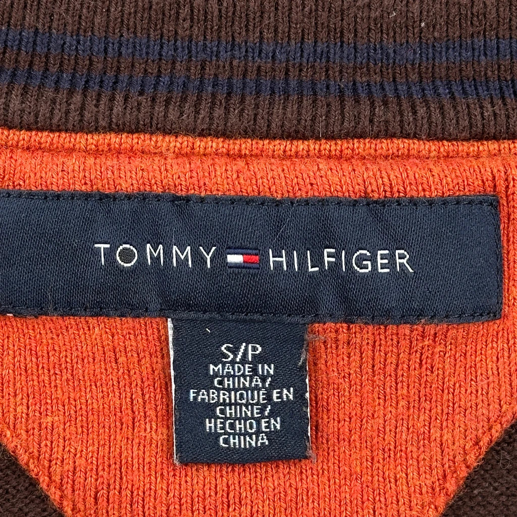 Tommy Hilfiger Sweater - Small Brown Cotton - Image 3