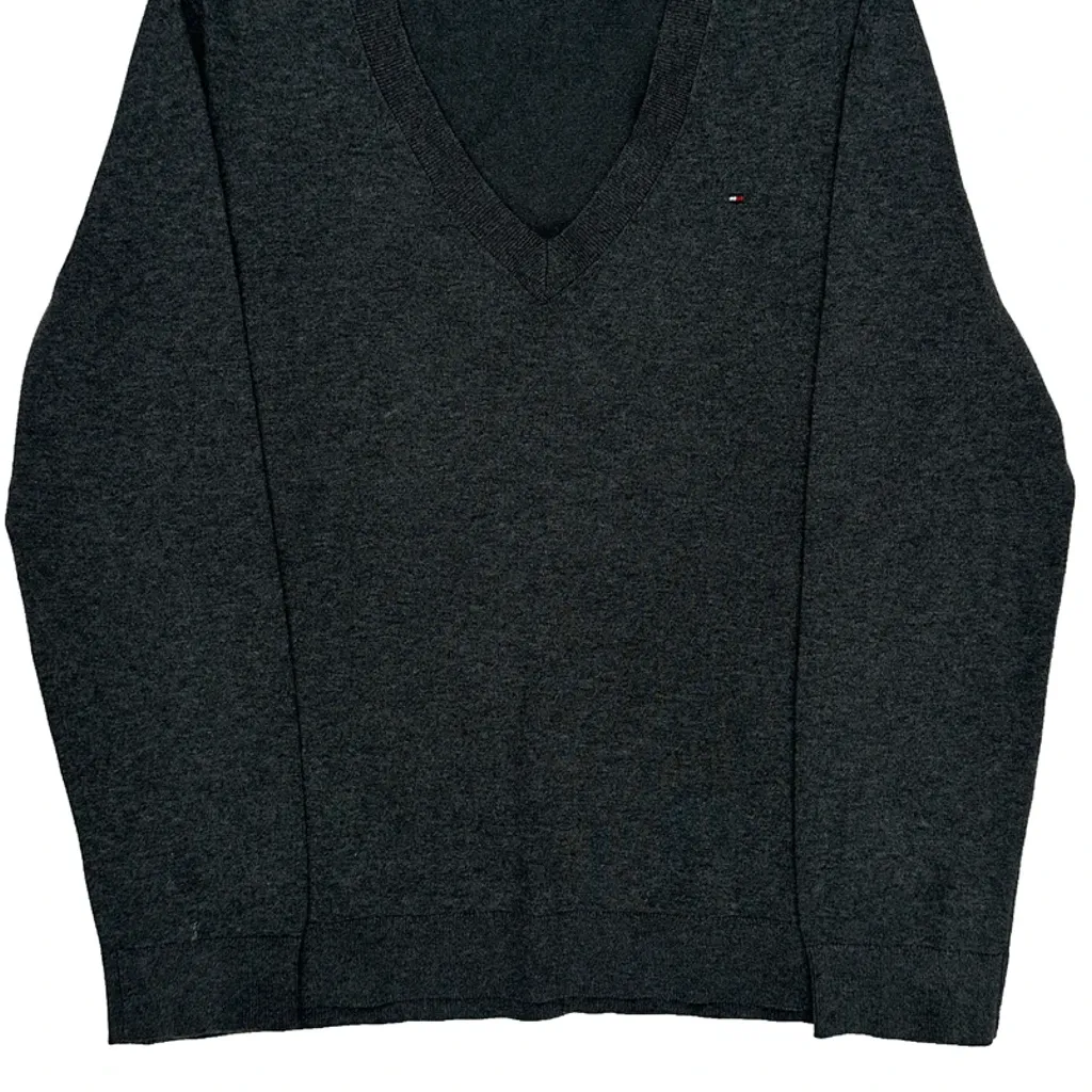 Tommy Hilfiger Sweater - Medium Gray Cotton - Image 5