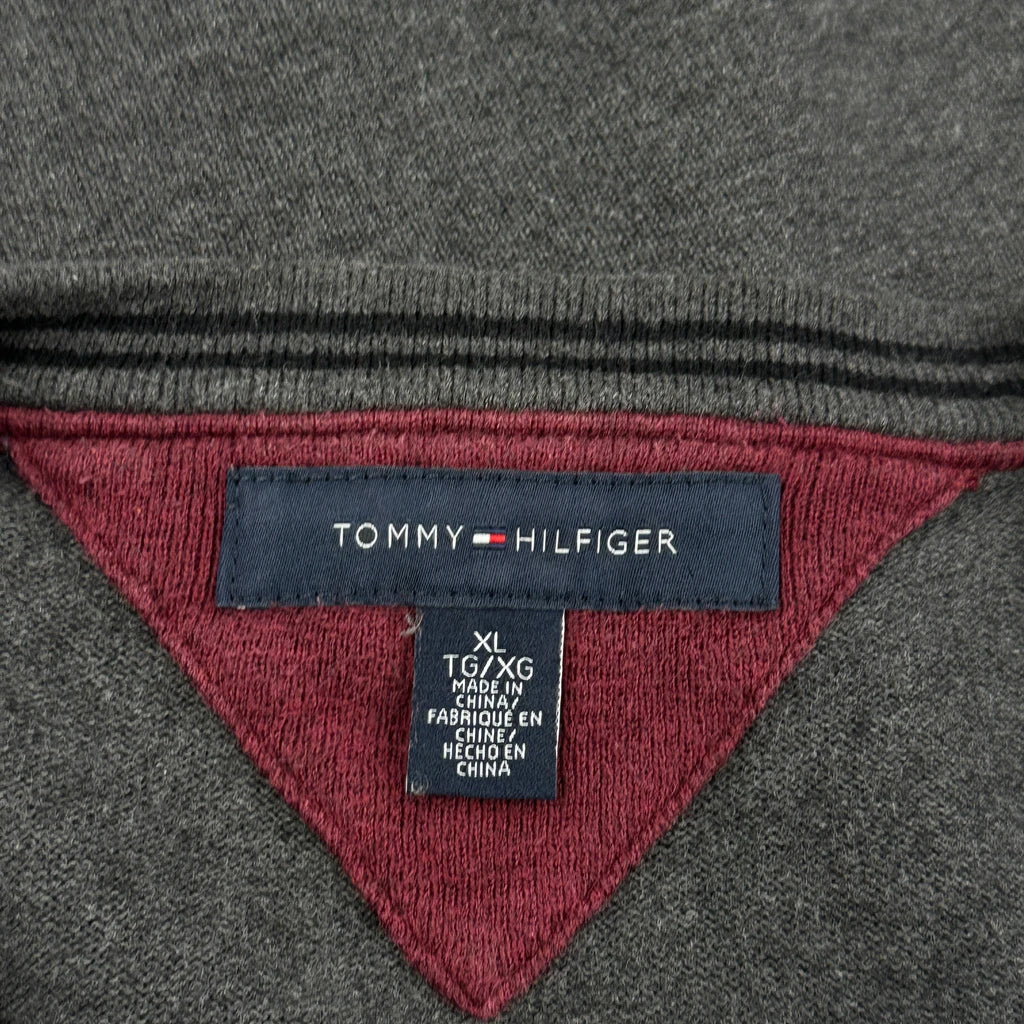 Tommy Hilfiger Sweater - XL Gray Cotton - Image 3